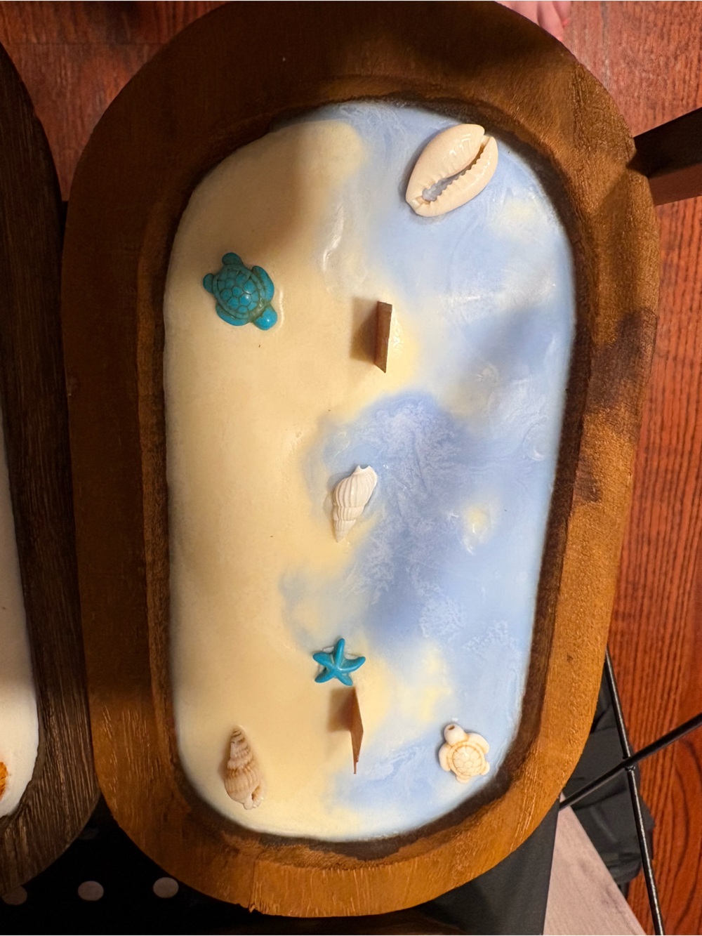 Handmade Beach candle